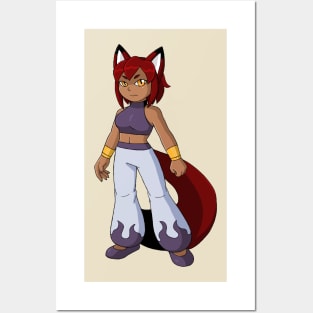 Rubi Kitsune Posters and Art